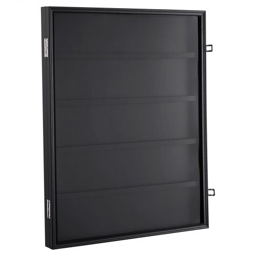 Sports kort udstillingsboks, 61,7x77,5x5,3 cm, Sort, Træramme