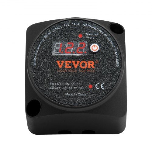 Akun eristinsarja, kaksois 12V 140A manuaalinen ja automaattinen VSR LCD-näytöllä, 6.8x6.8x5.6 cm, ABS Akun eristinsarja, kaksois 12V 140A manuaalinen ja automaattinen VSR LCD-näytöllä, 6.8x6.8x5.6 cm, ABS