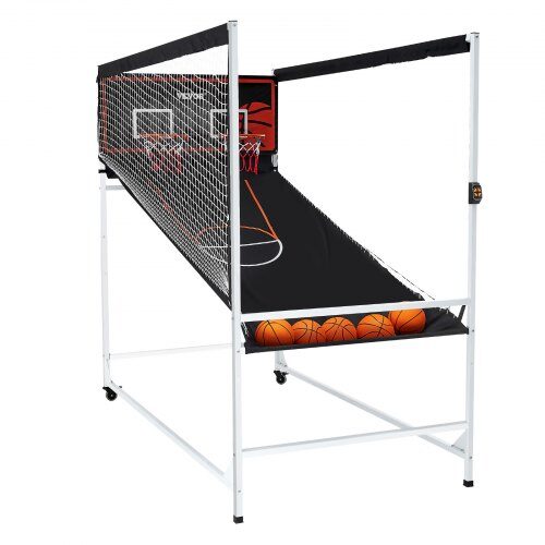 Basketbollsarkadspel, 2286x1219x2133 mm, Svart, Inomhussport