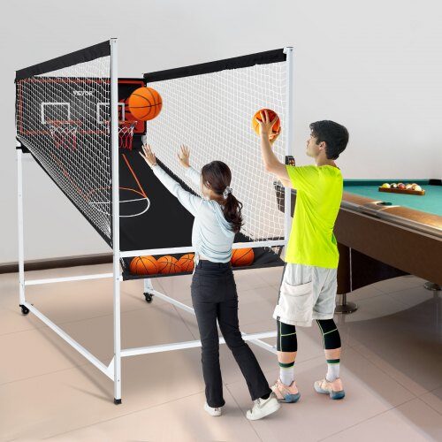Basketbollsarkadspel, 2286x1219x2133 mm, Svart, Inomhussport