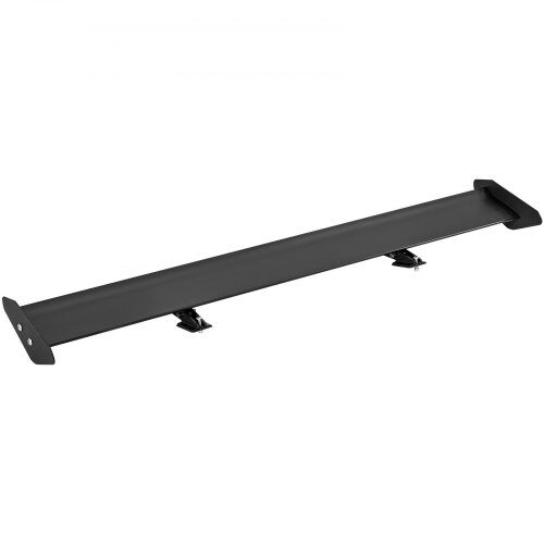 Bilspoiler, GT Wing Single Deck, 110,6x22x13 cm, Sort, Aluminium