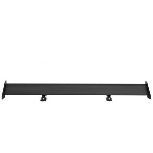 Bilspoiler, GT Wing Single Deck, 110,6x22x13 cm, Sort, Aluminium