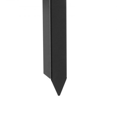 Reparationssæt til hegnspæleanker, 4-pak, 118x5,1x85,8 cm, stål
