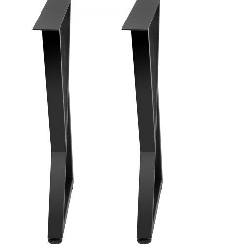 Bordben, 71.1x45.7 cm, Sort, Metal