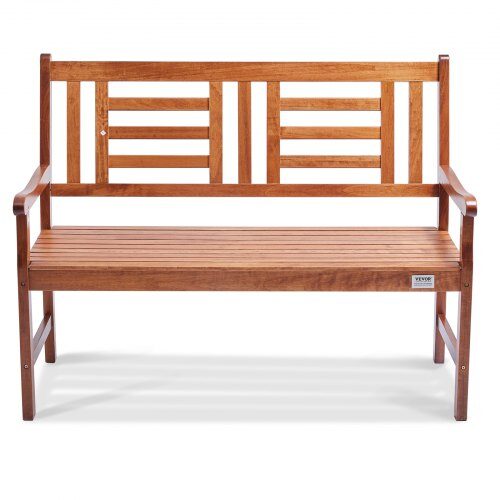 Udendørs bænk, 63.5x122x94 cm, træ