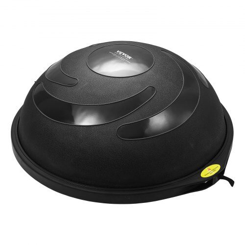Balance Trainer, 66x20 cm, Sort, med modstandsbånd