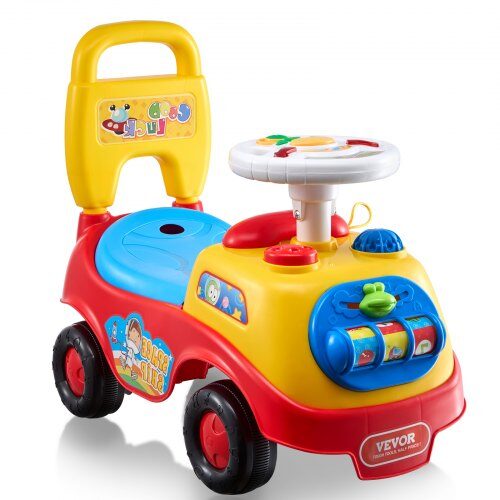 Ride On Skubbil, Ride Racer, 51x25x45 cm, Flerfarvet, Opbevaring