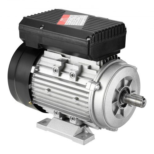 Elektrisk motor, 290x160x215 mm, enfaset, stål