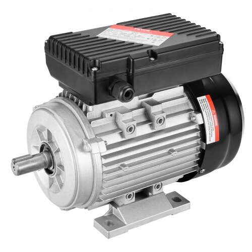 Elektrisk motor, 290x160x215 mm, enfaset, stål