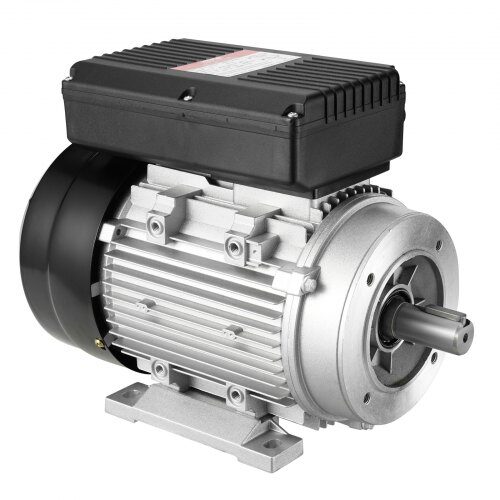 Elektrisk motor, 330x175x240 mm, 1.1KW, enfaset, stål