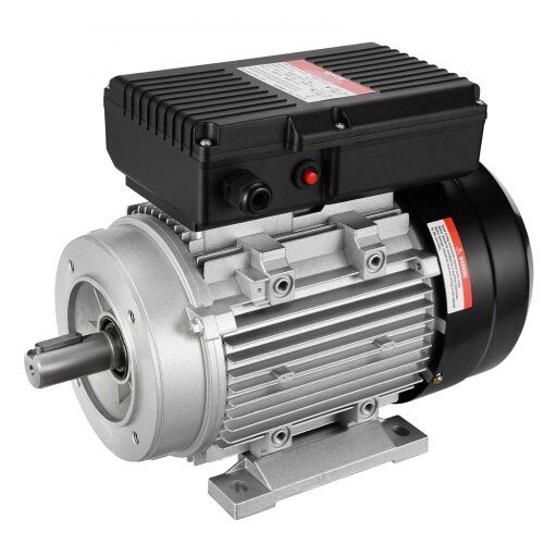 Elektrisk motor, 330x175x240 mm, 1.1KW, enfaset, stål