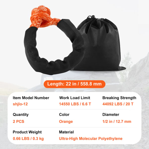 Recovery Rope, Pehmeä Sakkeli Synteettinen, 1.3x56 cm, Oranssi