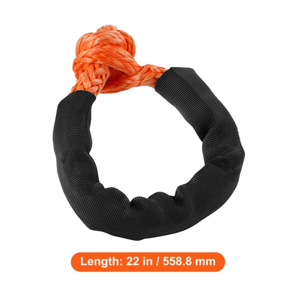 Recovery Rope, Pehmeä Sakkeli Synteettinen, 1.3x56 cm, Oranssi