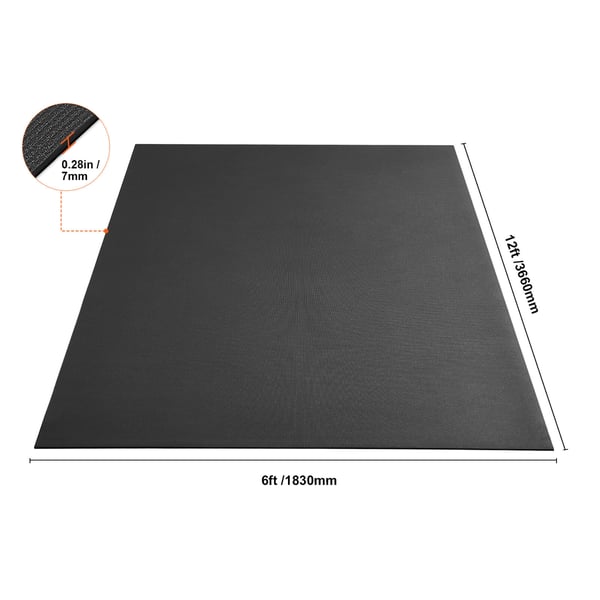 Harjoittelumatto, 370x180 cm, liukumaton, PVC