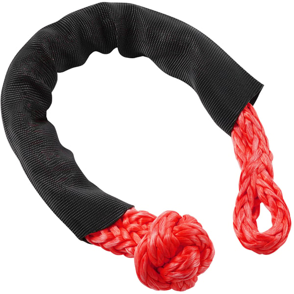Recovery Rope, Blød Sjækel Syntetisk, 1.3x56 cm, Rød