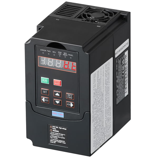 Taajuusmuuttaja 1,5 kW, 138x82x114 mm, nopeudensäätö
