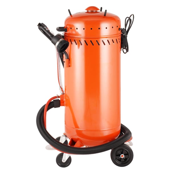 Vakuum sandblæser, 62x39x102,5 cm, 28 gallon, stål Vakuum sandblæser, 62x39x102,5 cm, 28 gallon, stål