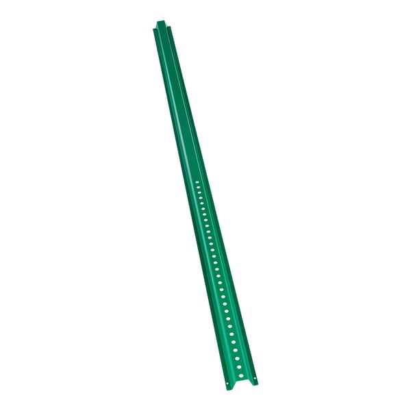 Opastekyltti, 4 kpl U-muotoinen teräs 183x8x3,5 cm, vihreä, raskas käyttö