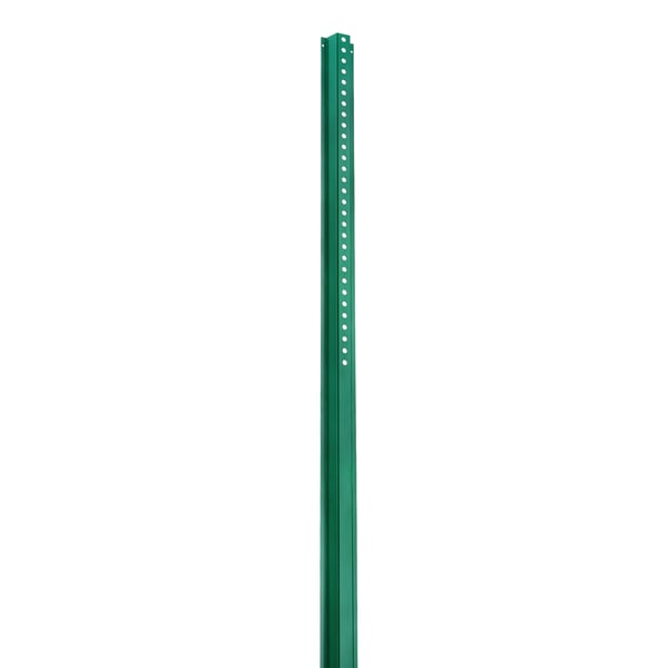 Opastekyltti, 4 kpl U-muotoinen teräs 183x8x3,5 cm, vihreä, raskas käyttö