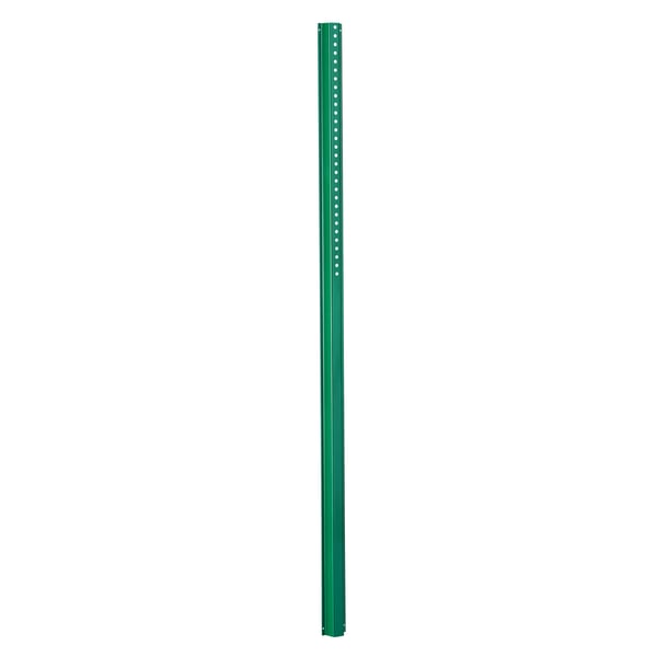 Opastekyltti, 4 kpl U-muotoinen teräs 183x8x3,5 cm, vihreä, raskas käyttö