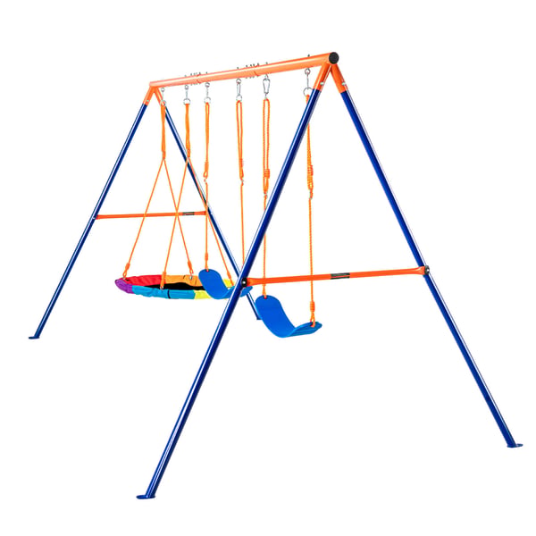 Keinukeinu, 272 kg kantavuus, 85x140 cm, metalli, ulkokäyttöön