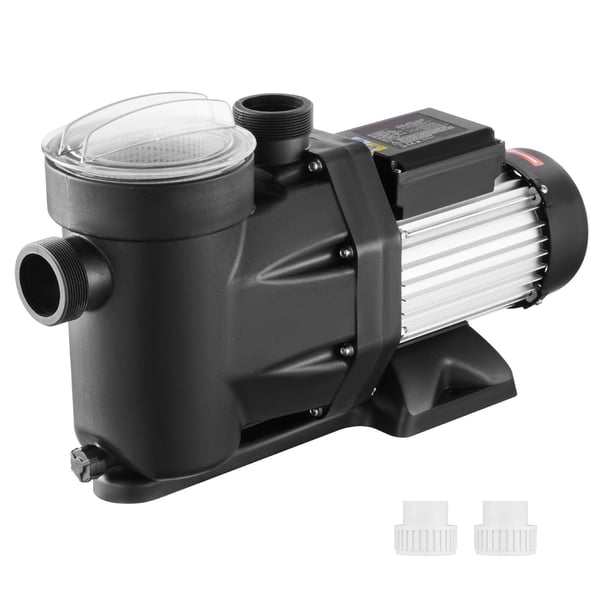 Poolpumpe, 2 HK dobbelt hastighed til overjordisk, energibesparende, 220V-240V, kraftfuld