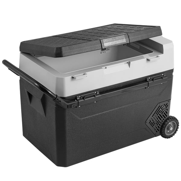 Auton jääkaappi, 60 L, 82.5x46.5x53.4 cm, kannettava, säädettävä lämpötila, kompressorikylmälaite