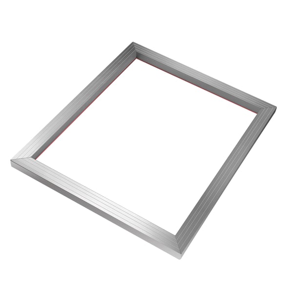 Serigrafiirammesæt, 50,8x61 cm, 305 mesh, 6 rammer, aluminium