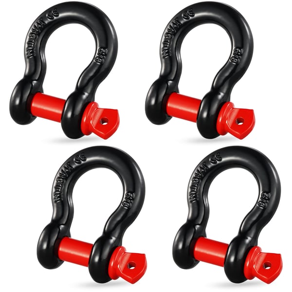 D-renkaan sakkeli 15,9 mm, 19 mm ruuvitappi, 4 kpl, musta teräs