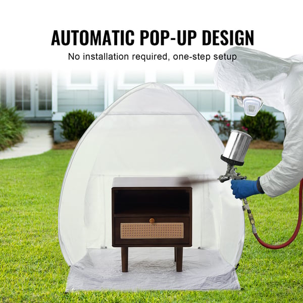 Spraymalingstelt, 101,6x88,9x101,6 cm, Bærbar, Pop-up, Polyester