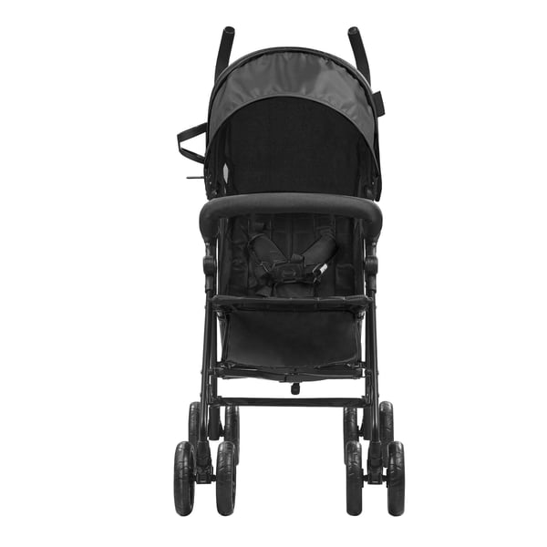 Barnvagn, 78x50x104 cm, Svart, Kolfiberstålram