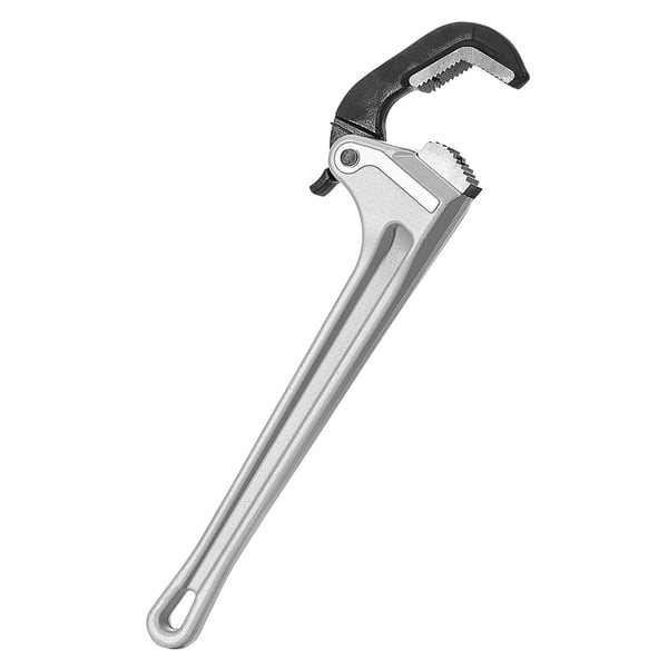 Putkipihdit, 45,7 cm alumiinia, säädettävä, ergonominen kahva