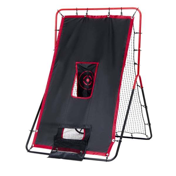 Baseball og softball rebounder net, 92x139x116 cm, stål