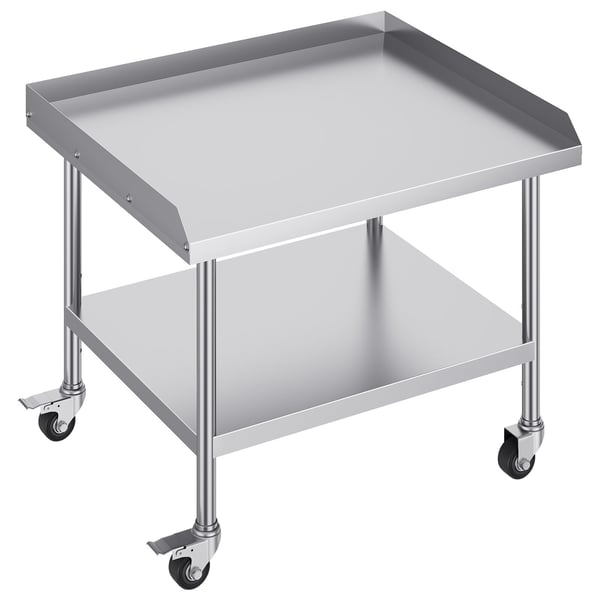Arbejdsbord, 76,2x91,4 cm, rustfrit stål, kommercielt madlavningsbord