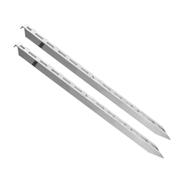 Lastningsramper, 182,9x38,1 cm, Aluminium, Extra kraftig