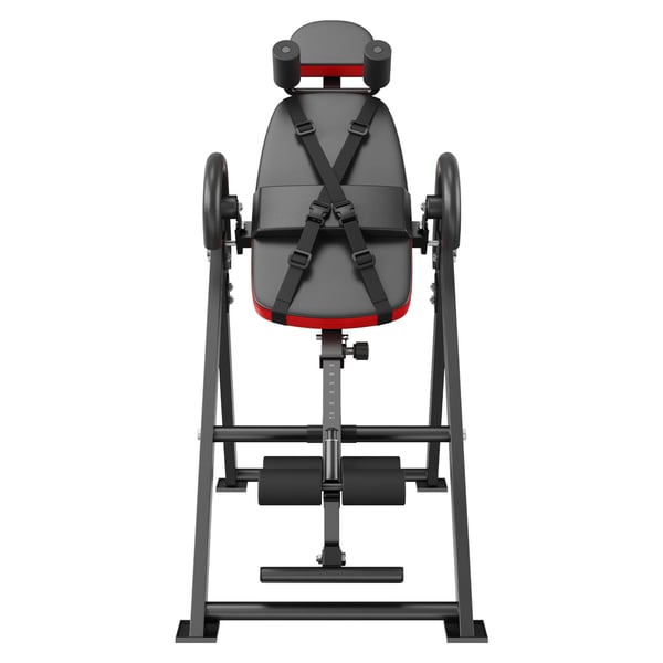 Inversionstabel, 136 kg kapacitet, rød, styrketræningsudstyr