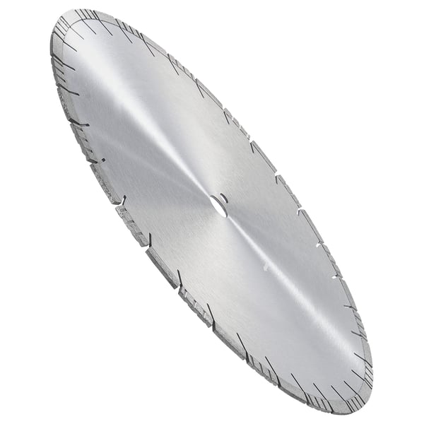 Diamantklinge, 50x50x1,2 cm, Sølv, Betonskæreværktøj