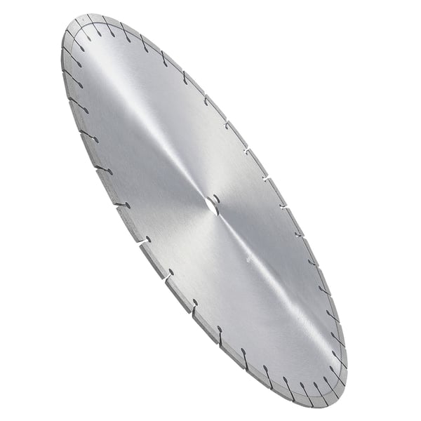 Diamantklinge, 35x1,2 cm, Sølv, Betonskæring