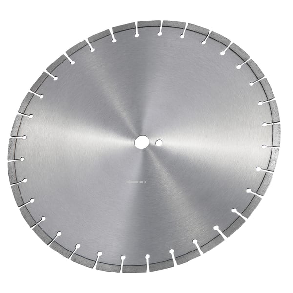 Diamantklinge 45x1,2 cm flade tænder, betonskæring, metal Diamantklinge 45x1,2 cm flade tænder, betonskæring, metal