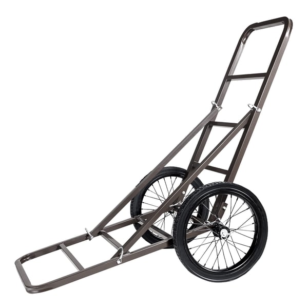 Vagn för jakt, 112x65x105 cm, Fällbar, Stål, Transport