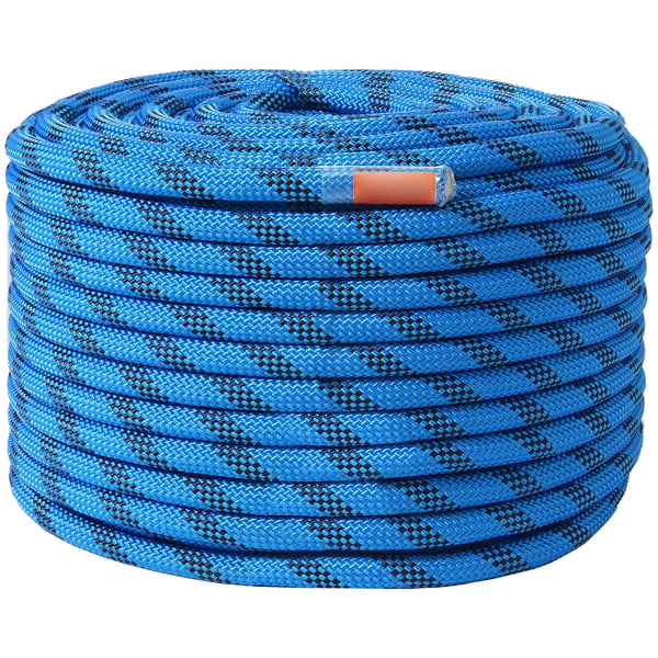 Statisk klätterrep, 60.9x1270 cm, Blå, Polyester
