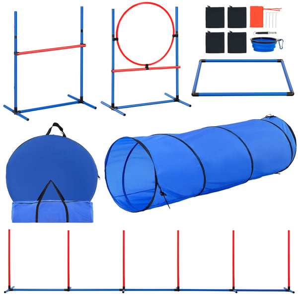 Hundagility träningsset, 71x60x23 cm, Förvaring, PVC