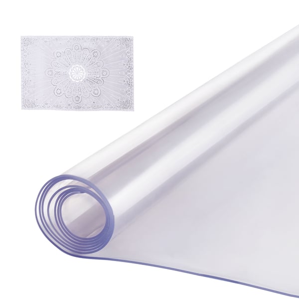 Bordsskydd, 61x122 cm, Transparent, PVC