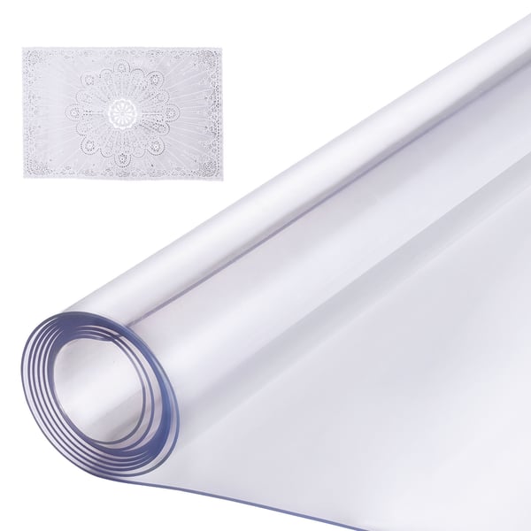 Bordbeskytter, 61x244 cm, Transparent, PVC
