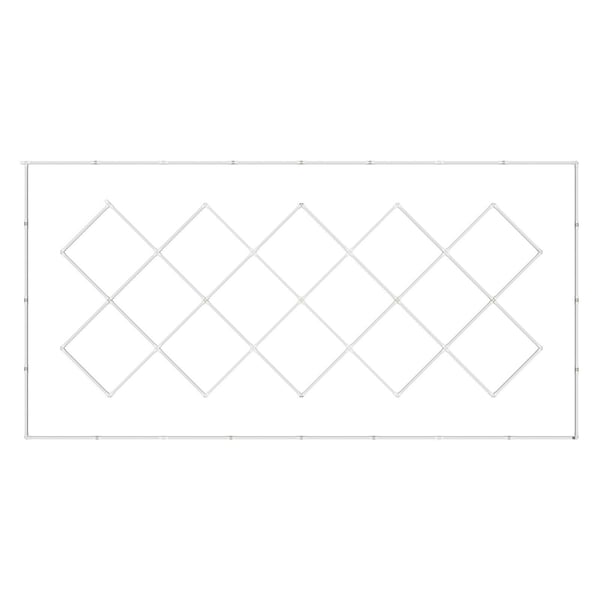 LED Garage Taklampor, 4840x2433x42 mm, Kallvit, Belysning