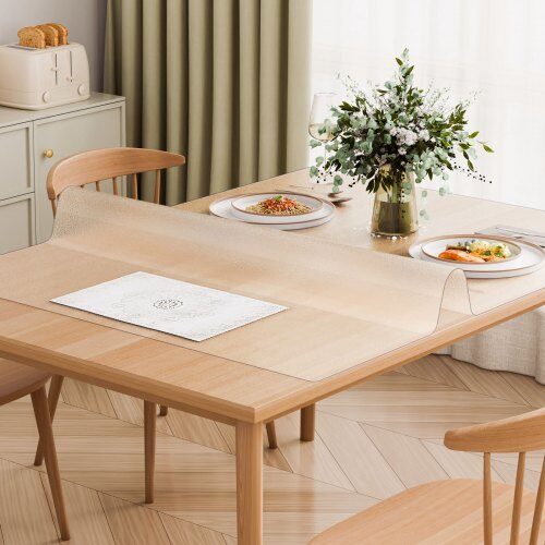 Bordsskydd, 91,4x152,4 cm, Transparent, PVC
