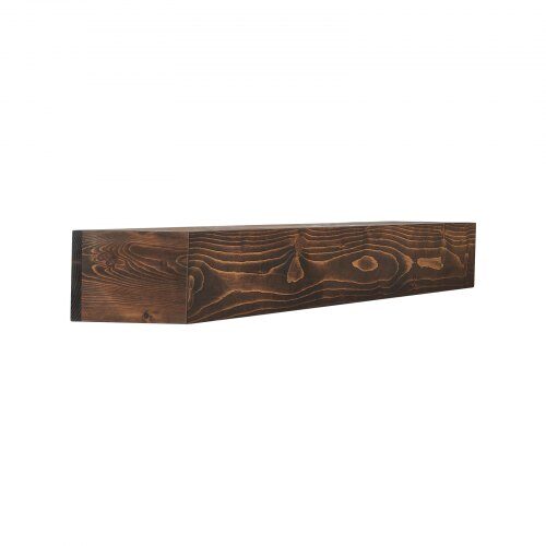 Takkateline, 213,4x20,3x15,2 cm, Ruskea, Puu