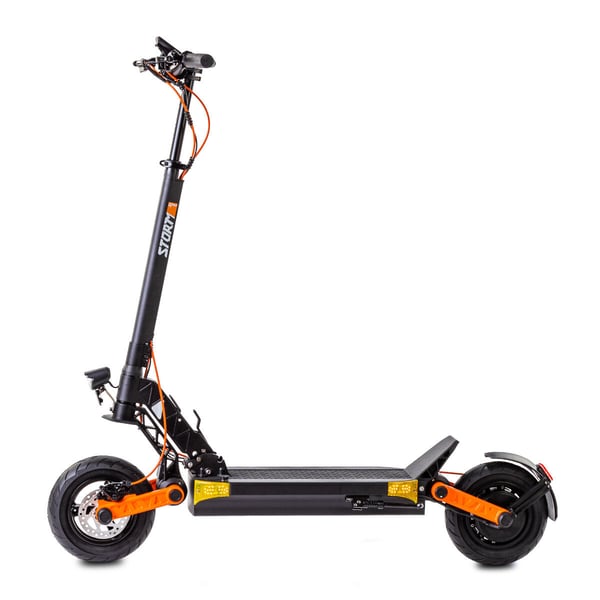 Elektrisk scooter GPad Storm sort orange