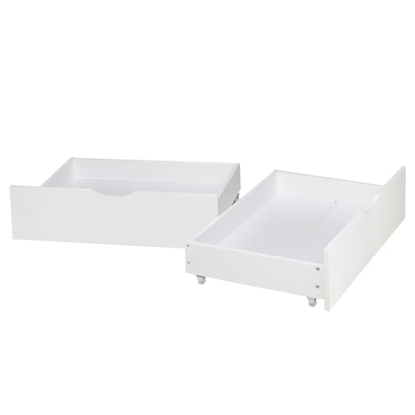 Sengeskuffesæt, Home, 82x53x22 cm, Hvid