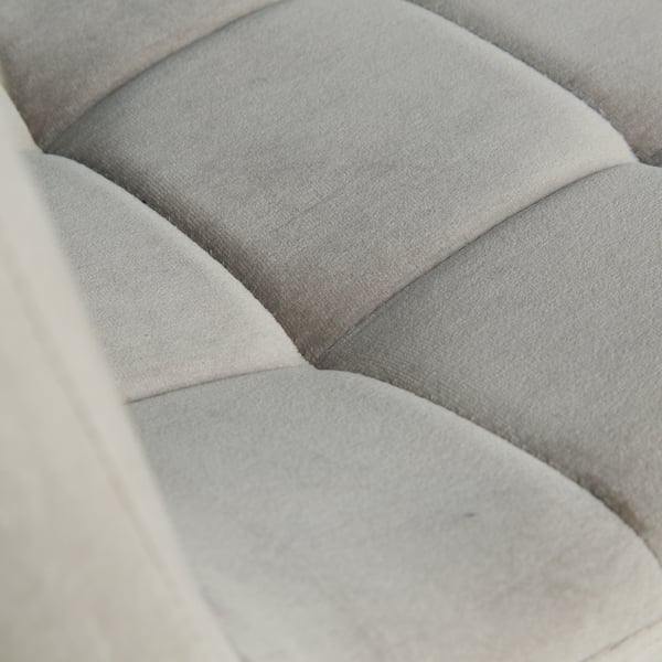 Spisestolssæt, Home, Polstrede Æggestole, 43,5x88x50 cm, Creme
